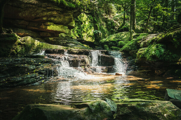 Monbachtal Wasserfall Bildnachweis: �Locher Fotodesign & Manufaktur