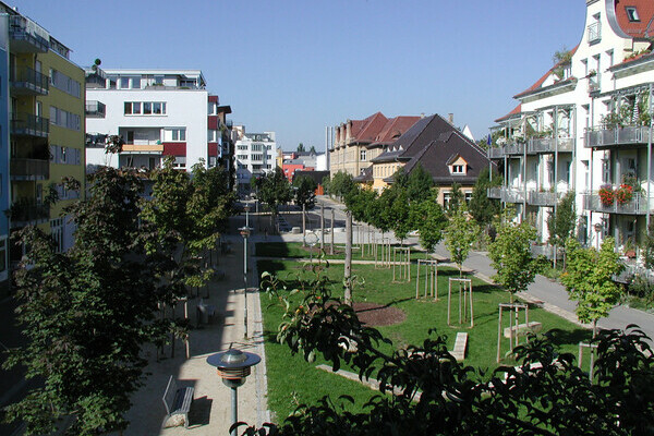 Lorettoplatz Tübingen Bildnachweis: © Stadt Tübingen Lorettoplatz Tübingen Bildnachweis: © Stadt Tübingen